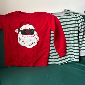Carter's Christmas Tee Set New!